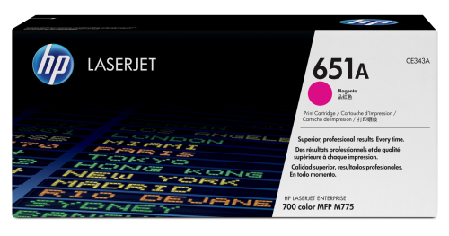 HP 651A Magenta LaserJet Toner Cartridge