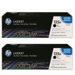 HP 125A Black Dual Pack LJ Toner Cartridge