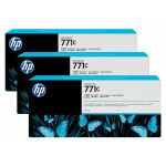 HP 771C 3-pack 775-ml Photo Black Designjet Ink Cartridges