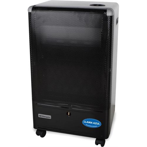 AQUECEDOR.GÁS ORBEGOZO.CHAMA AZUL 4200W HBFP90 BUTANO PRETO