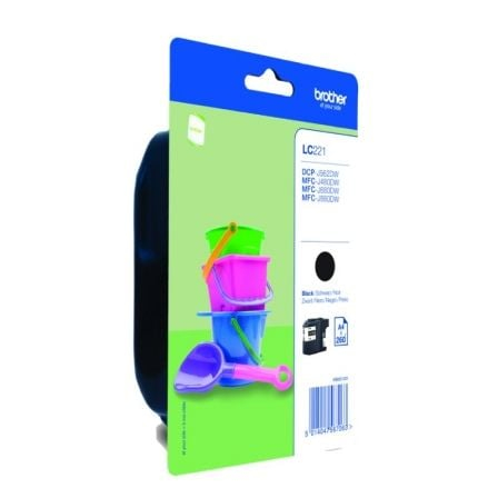 Cartucho tinta preto Blister, 260 págs., para: DCP-J562DW/ MFC-J480DW/ MFC-J880DW