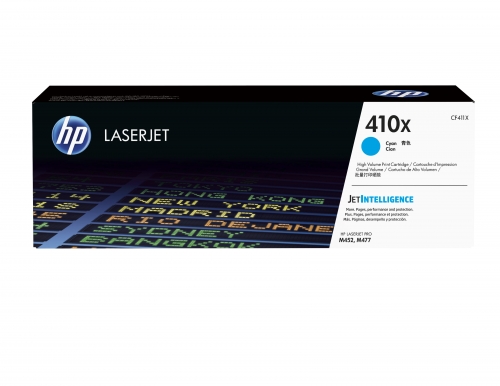 HP 410X High Yield Cyan Original LaserJet Toner Cartridge (CF411X)