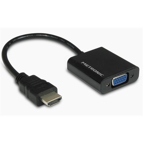METRONIC - Conversor HDMI/VGA + JACK 3.5mm 470274
