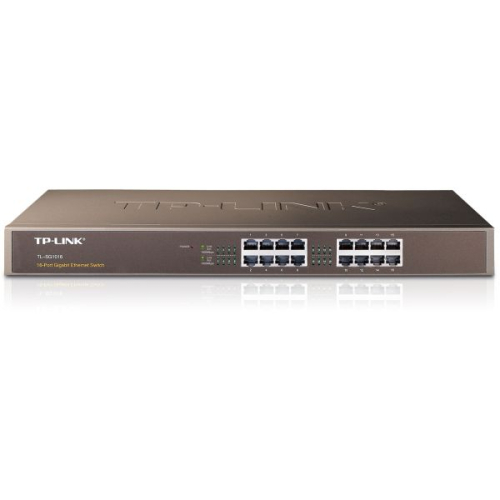 16-port Gigabit Switch For Desktop/19" Rack
