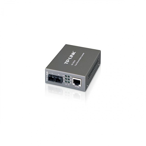 10/100Mbps RJ45 to 100Mbps multi-mode SC fiber Converter, Full-duplex,up to 2Km, switching power adapter, chassis mountable