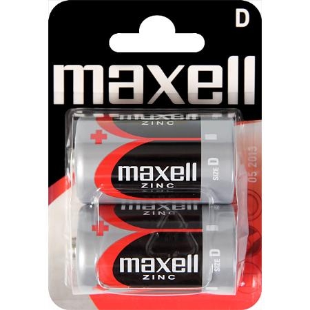 MAXELL - Pilha ZINC1,5VR20(D)BL2 CX12-774401.04.EU