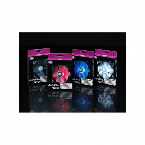 Ventoinha Cooler Master JetFlo 120mm Red- R4-JFDP-20PR-R1