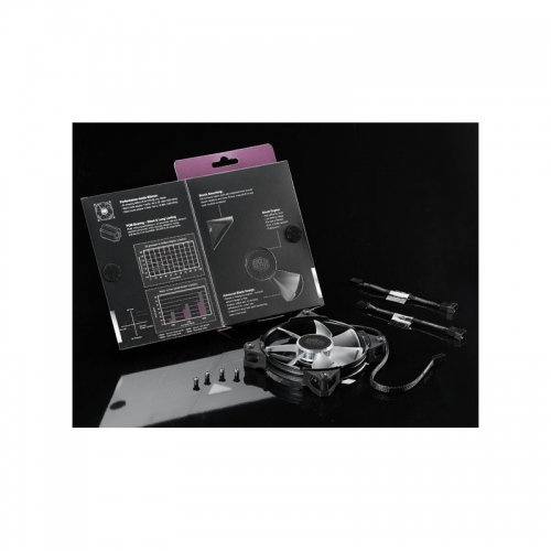 Ventoinha Cooler Master JetFlo 120mm Red- R4-JFDP-20PR-R1