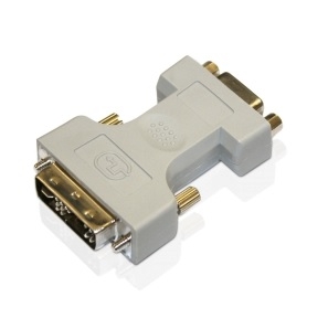 Adaptador DVI ( 12 + 5p) macho para VGA  ( HDB15) F