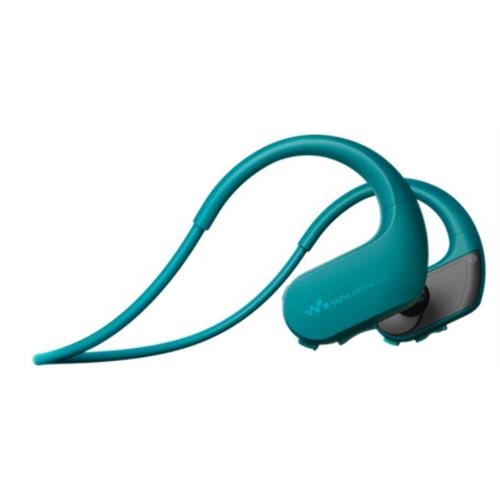 NW-WS413L Azul - MP3 desportivo aquático 4GB, à prova de água (água salgada) até 2 m de profundidade, funciona a temperaturas entre - 5 °C e 45 °C