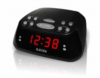RADIO HAEGER RELOG.2AL.20MEM.-SNOOZER