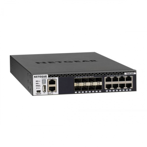 M4300-8X8F Stackable Managed Switch with 16x10G including 8x10GBASE-T and 8xSFP+ Layer 3 (XSM4316S)