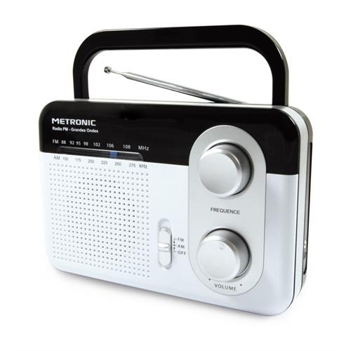 RADIO METRONI.PORT.AM/FM-BRANCO-477220