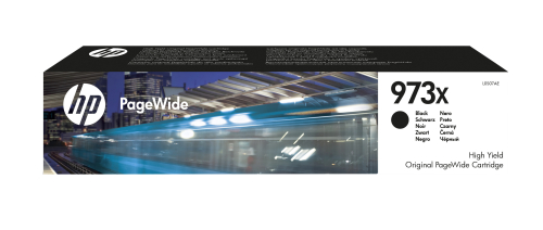 HP 973X High Yield Black Original PageWide Cartridge