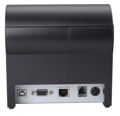  Impressora térmica XPrinter 80mm,  velocidade de impressão: 260 mm/s C260K (Serie+USB+ LAN)  Côr: Negro