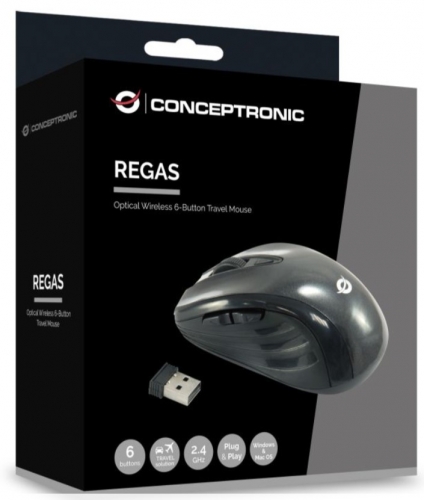 Rato ótico sem fios Conceptronic CLLM5BTRVWL - 1200052