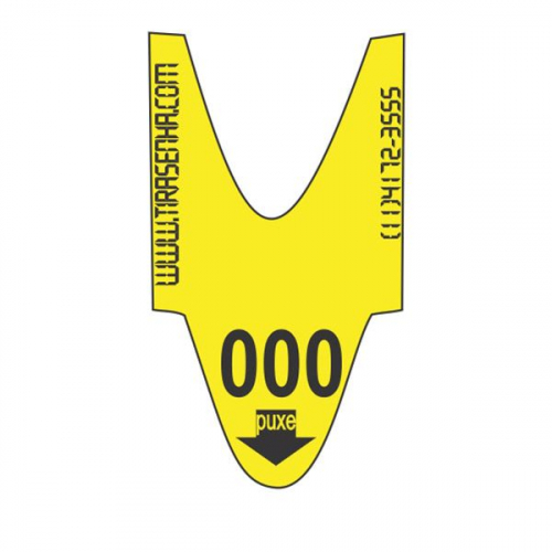 Simplee 5 Rolos de senhas - 5 Rolos de senhas com 2.000 senhas de 2 dígitos cada. Cor: Branco