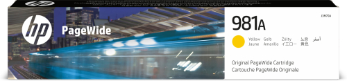 HP 981A Yellow Original PageWide Cartridge