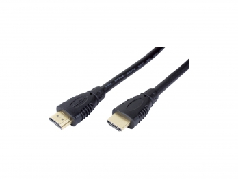 Cabo HDMI LC  M/M 5m, com Ethernet, preto