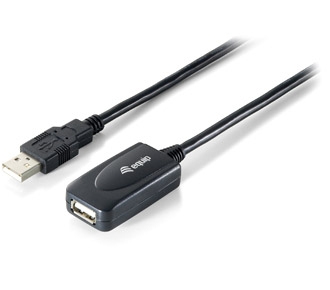 Cabo Extensão EQUIP USB 2.0 A-A M/F 5m Preto - 133336