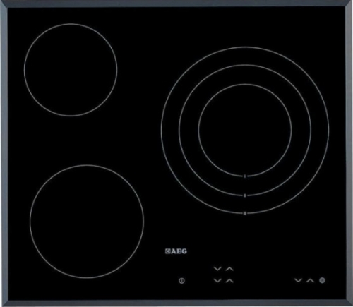 Placa Vitroceramica Biselada AEG HK623020FB 5700W 3 Zonas 60Cm