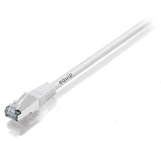 Cabo de Rede CAT6 0,5 M - Branco