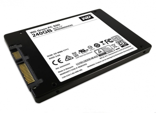 Disco SSD WD Green 240Gb SATA3-540R/465W-68K IOPs