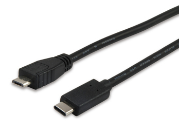 USB 2.0 Cable MicroB->C M/M 1,0m Type C