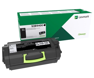 Toner LEXMARK 53B2H00 Preto de retorno 25K a 5% - MS817,818