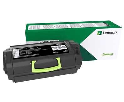 Toner LEXMARK 63B2X00 Preto de retorno 45K a 5% - MX718