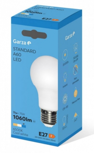 LAMPADA GARZA LED STD-12W-E27-461462
