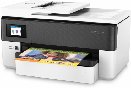 HP Officejet Pro 7720 All-in-One (Impressão, cópia, digitalização e fax) - Impressão até A3 a cores, ADF, tamanho de digitalização até 216 x 356 mm
