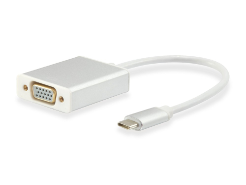 Adaptador USB C para HD15 VGA M/F
