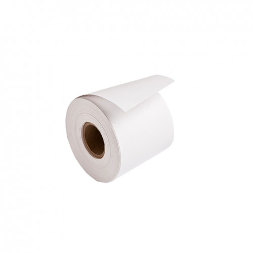 Caixa com 12 rolos de papel térmico contínuo, cada rolo mede 58 mm de largura e 12 m de comprimento (OD 40mm) (Espessura 83µm)