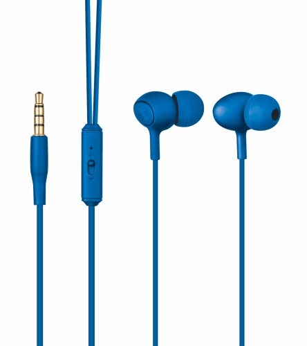 Auscultadores TRUST ZIVA In-Ear C/Mic Blue - 21951