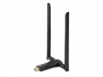 LEVELONE 1200MBPS WIIRELESS DUALBAND USB ADAPTER 5DBI ANTENNA