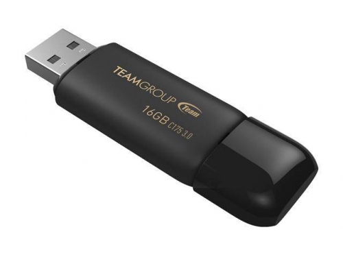 Pen Drive Team Group C175 16GB USB 3.0 Preto - TC175316GB01