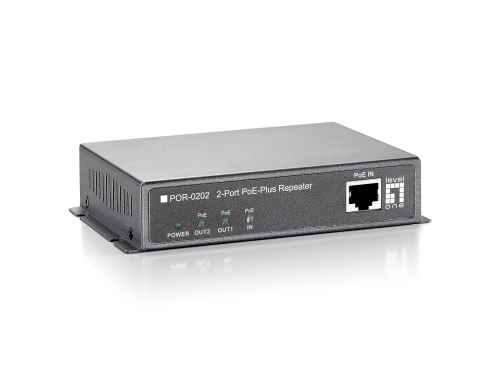 LEVELONE 2-PORT POE-PLUS REPEATER