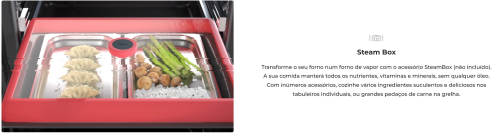 Forno encastre Teka HSB 610 Branco 60cm Teka Hydroclean 70L Classe D