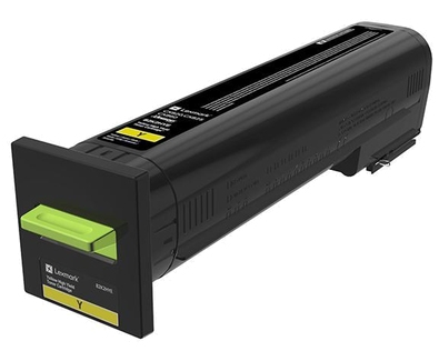 Toner LEXMARK 82K2HYE Amarelo CORP. 17K a 5% - CX820/825, CX860