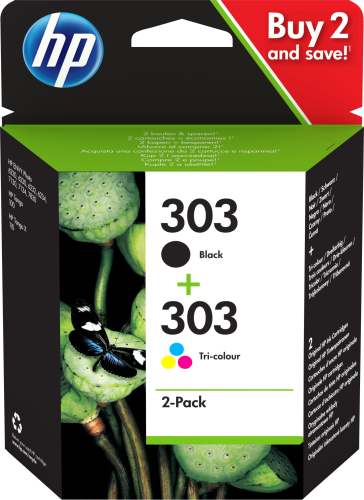 HP 303 Ink Cartridge Combo 2-Pack