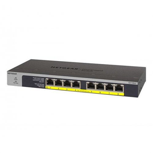 8PT Poe/Poe+ Gigabit Unmanaged Switch