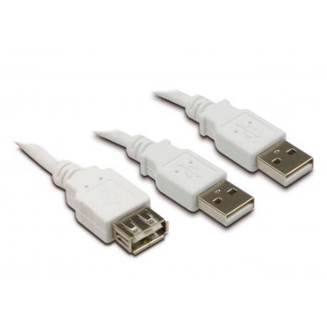 CABO METRONI.USB 2.0-AA M/F-1,8-495218
