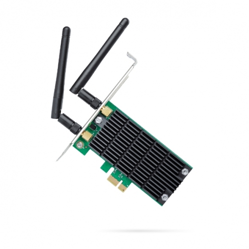AC1200 Wi-Fi PCI Express Adapter, 867Mbps at 5GHz + 300Mbps at 2.4GHz, Beamforming