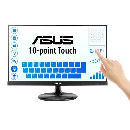 Monitor Asus VT229H 21.5" FHD 1920x1080 5ms, IPS 178°, TS 10-Point Touch, HDMI/D-Sub/Audio-in/USB2.0