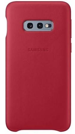 SAMSUNG - Capa S10e Leather Verm. EF-VG970LREGWW