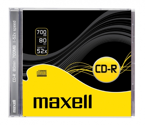 MAXELL - PACK 10 CD-R 80 52X 700MB - 624826.40.CN
