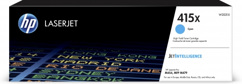 HP 415X Cyan LaserJet Toner Cartridge