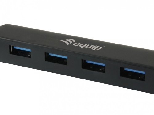 4-Port USB 3.0 Hub - hub makes it possible to expand your Netbook, Notebook or PC with 4 extra USB 3.0 ports with only using free USB 3.0 port