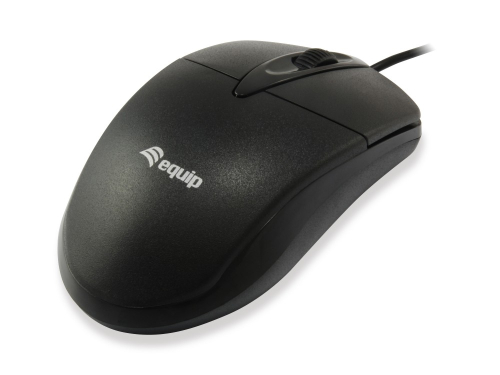 Optical Desktop Mouse - ergonomic design, the mouse can be used for both right and left handed users